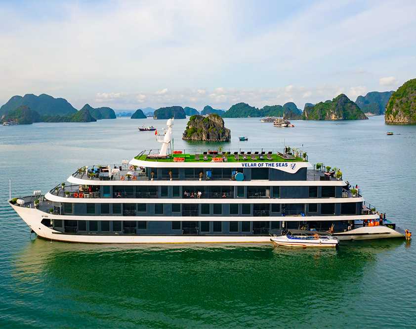 Velar of the Seas - Where Luxury Meets Natural Grandeur - Premium Lan Ha Bay Experience