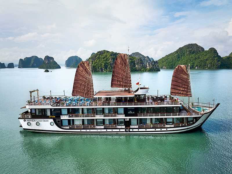 Amanda Luxury Cruise - 3 Days 2 Night | Halong Bay & Lan Ha Bay