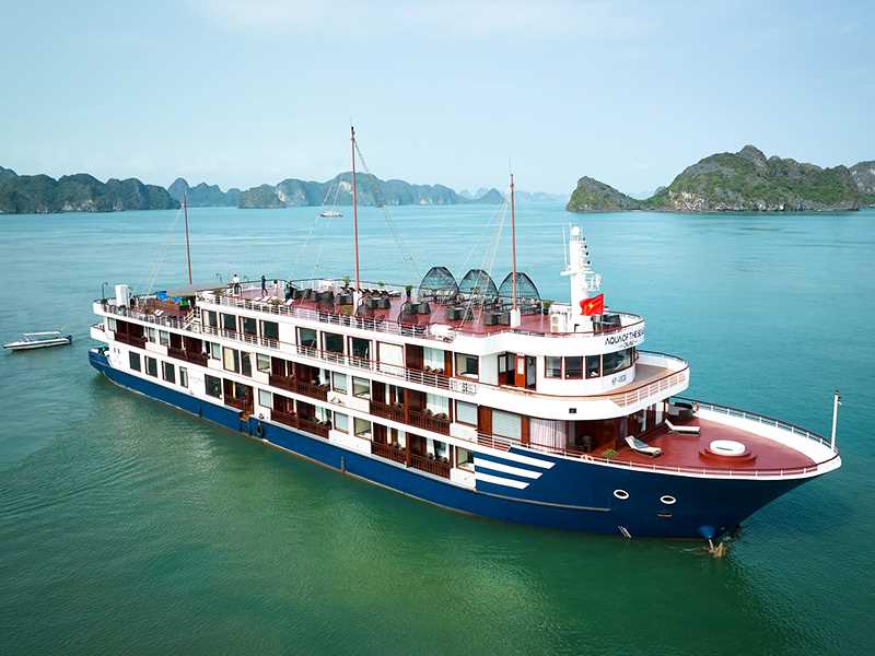 Aqua Of The Seas Cruise - 2 Days 1 Night | Halong Bay & Lan Ha Bay