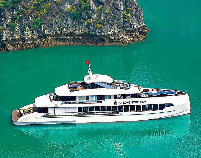 Halong Symphony Cruise - Harmonious Blend of Luxury and Nature - Halong Bay's Premium Experience