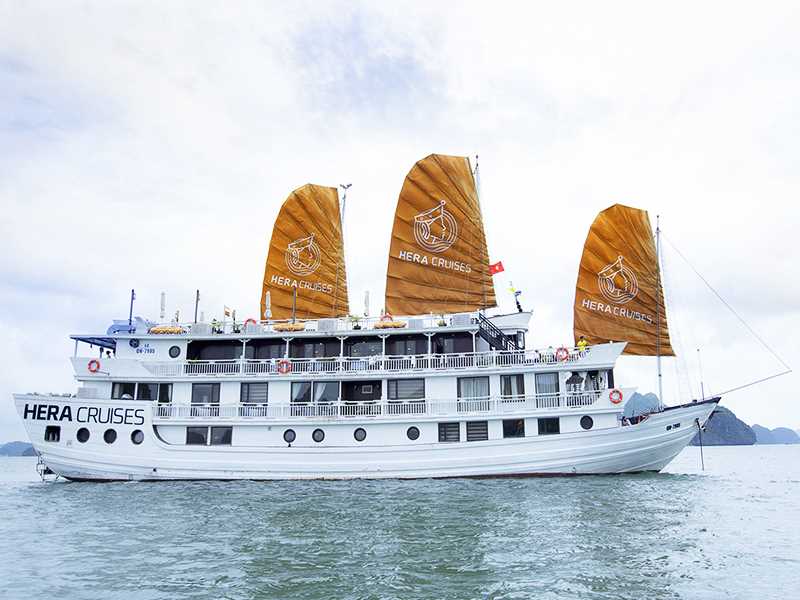 Hera Grand Luxury Cruise - 2 Days 1 Night | Halong Bay