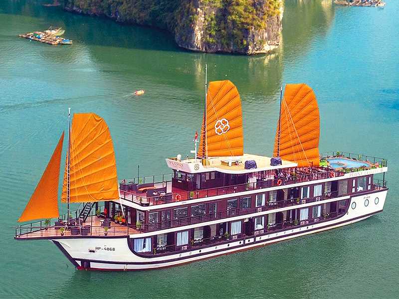 Peony Cruises - 2 Days 1 Night | Halong Bay & Lan Ha Bay