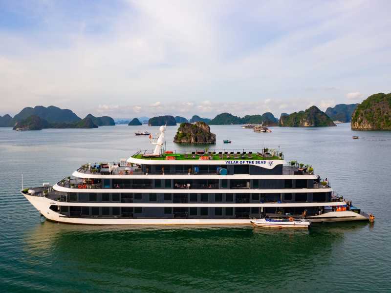 Velar Of The Seas Cruise - 2 Days 1 Night | Halong Bay & Lan Ha Bay